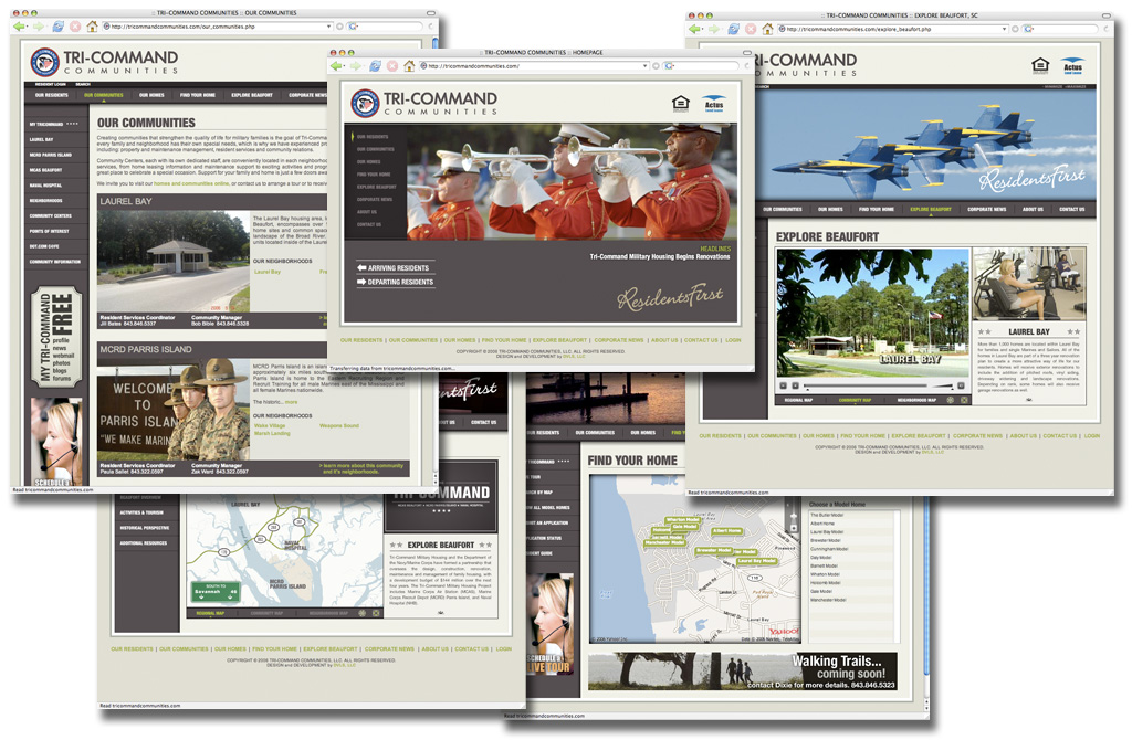 Website: Tri-Command Communities